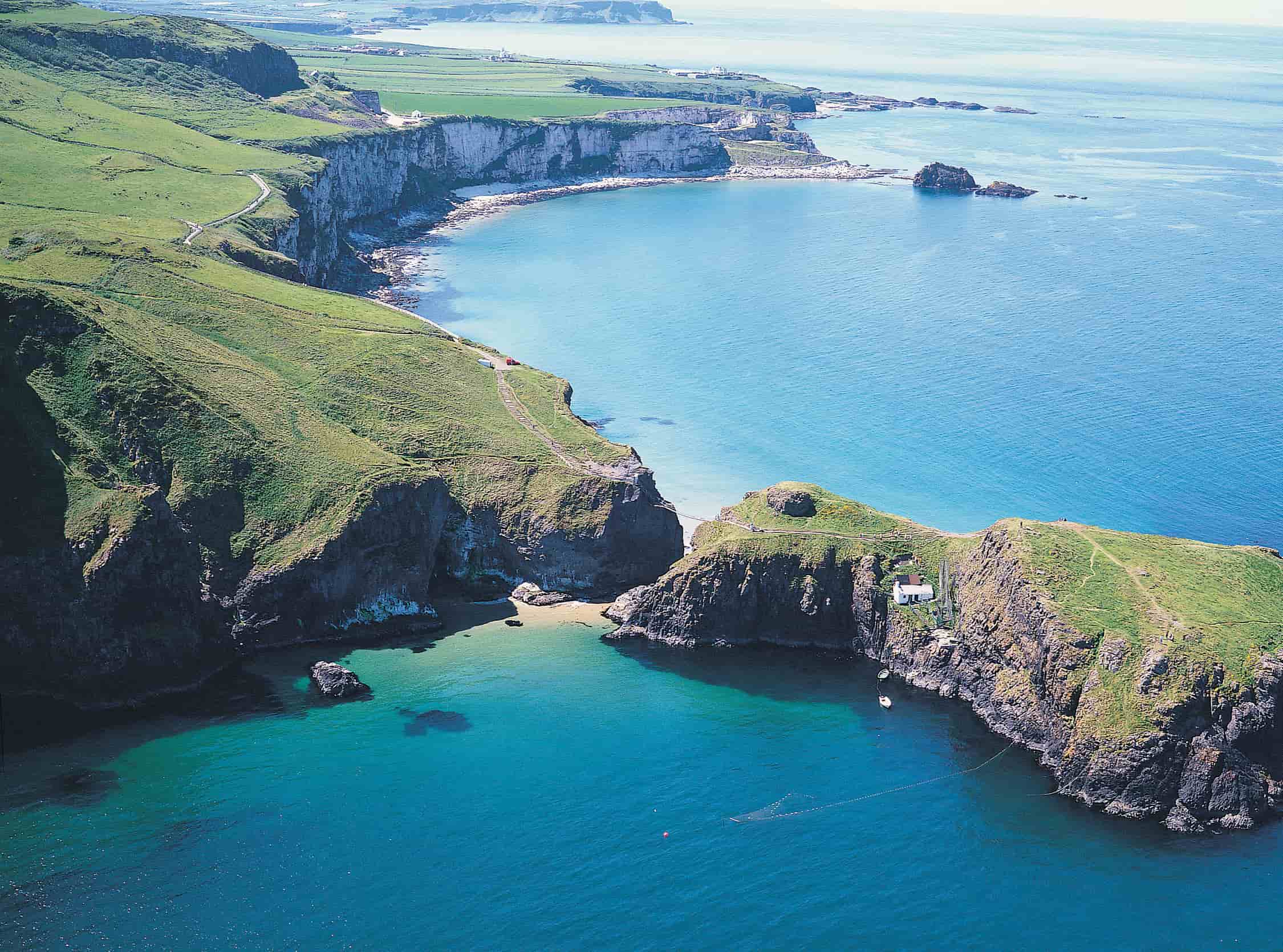 Carrick-a-Rede Aerial View